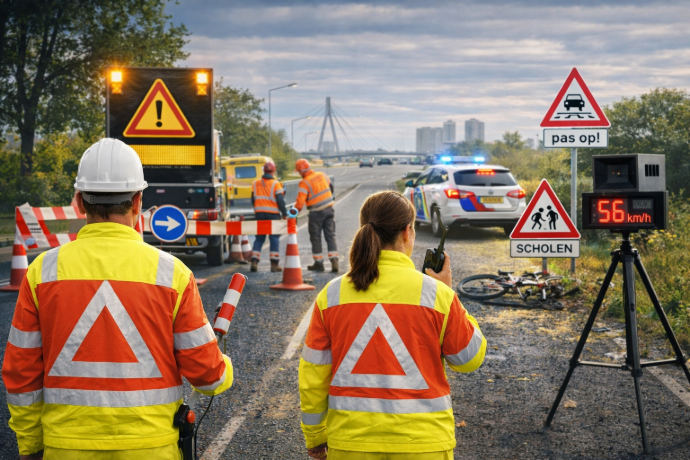 🛑 Verkeersveiligheidsonder steuning