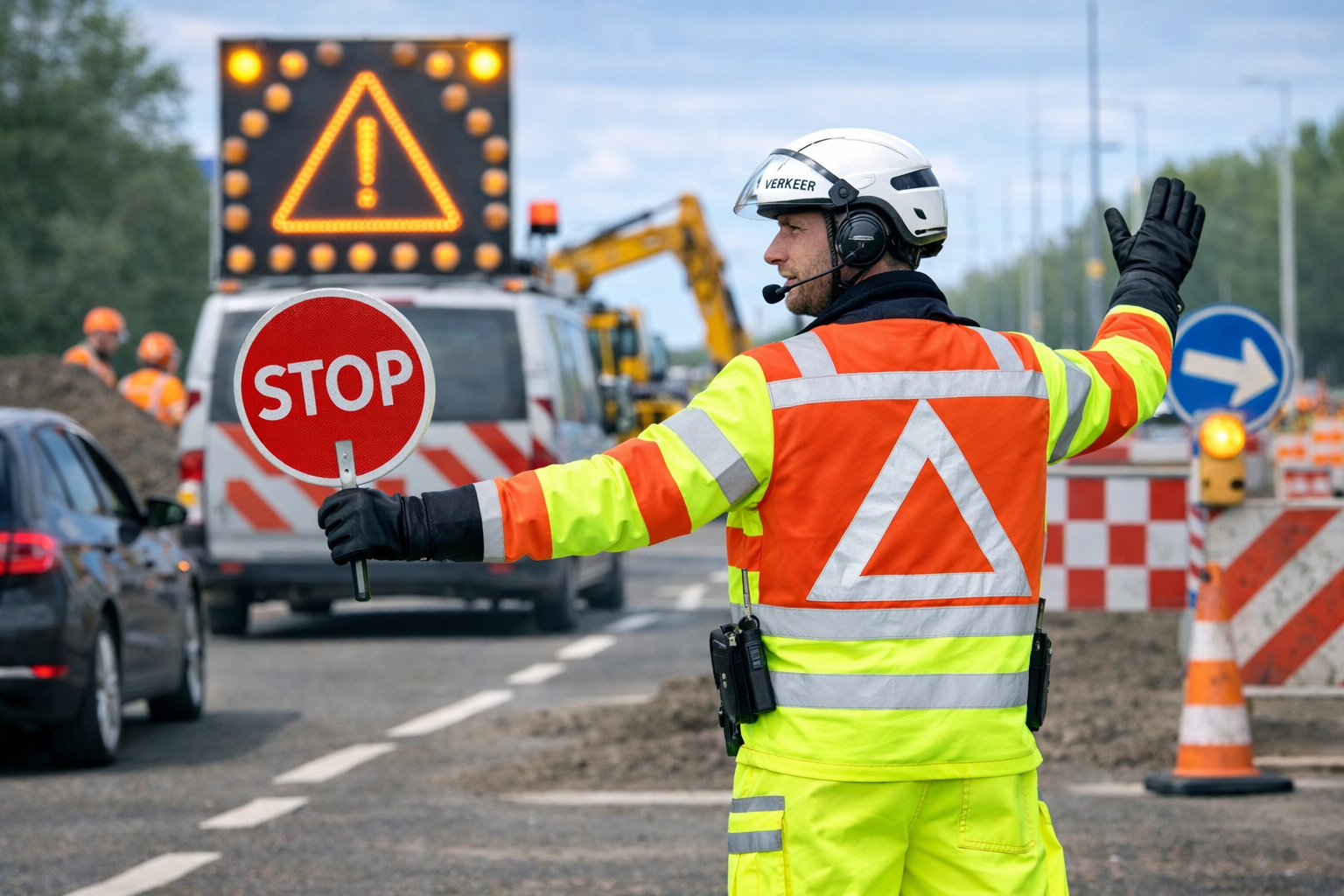  Verkeer regelen