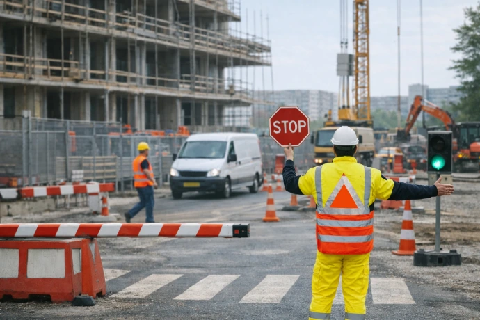 Verkeer op bouwplaatsen